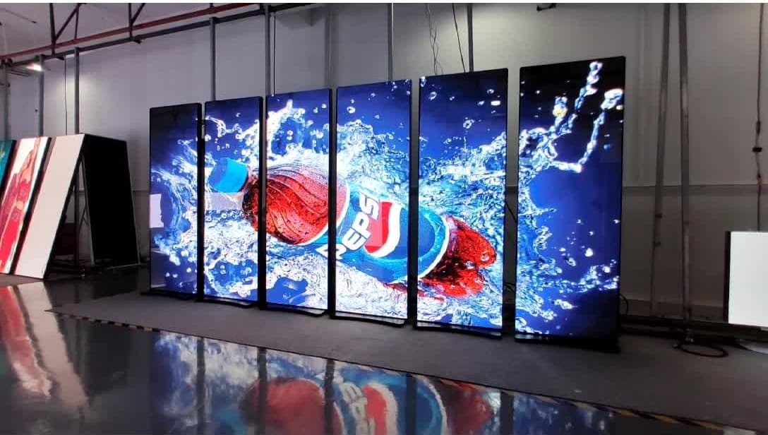 Mur vidéo LED intérieur
